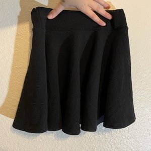 Cute Black Skater Skirt